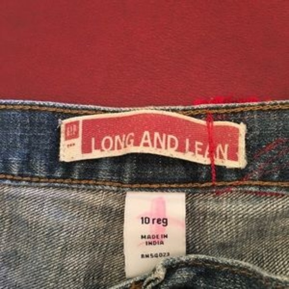 Super Hippified ~ ONE-OF-A-KIND GAP Bell-Bottom Long & Lean Jeans - Picture 7 of 10
